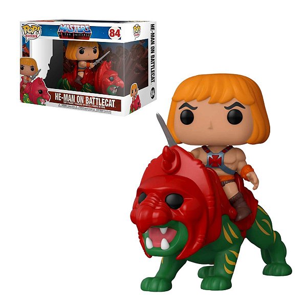 Funko Pop Masters of The Universe 84 He-Man on BattleCat