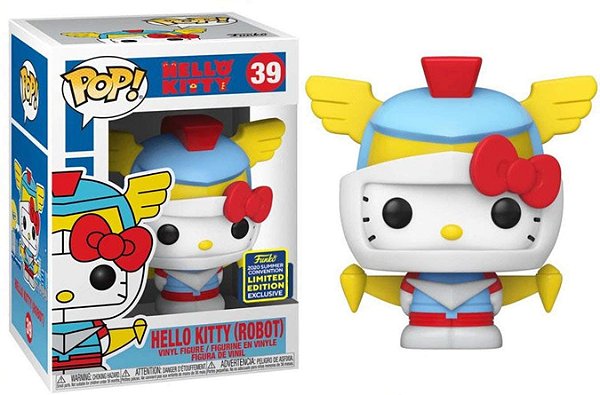 Funko Pop Hello Kitty 39 Hello Kitty Robot Sdcc 2020
