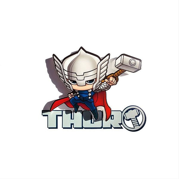 Mini Luminária 3D Light FX Vingadores Thor