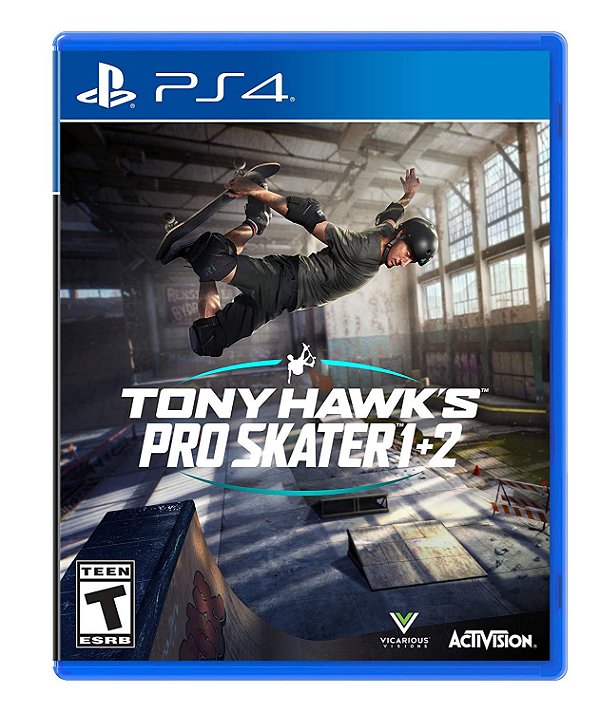 Jogo Tony Hawks Pro Skater 1 + 2 - Playstation 4 - Activision
