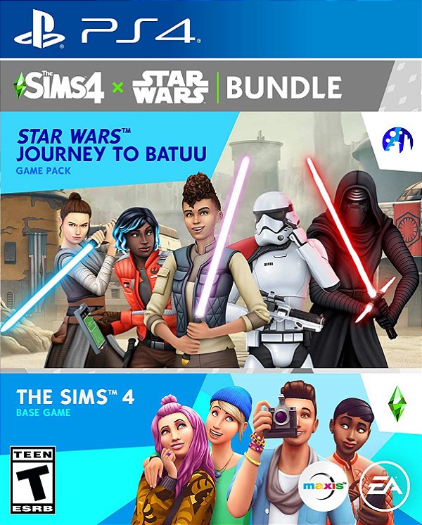 The Sims 4 + Star Wars Journey to Batuu Bundle - PS4