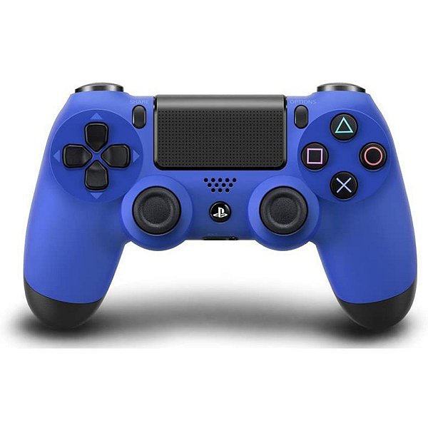 Controle DualShock 4 Wireless Azul Blue - PS4