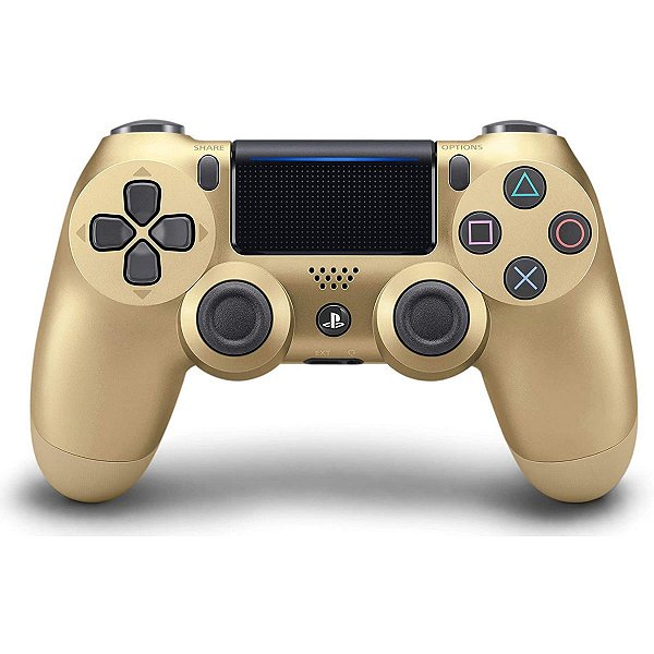 Controle DualShock 4 Wireless Dourado Gold - PS4
