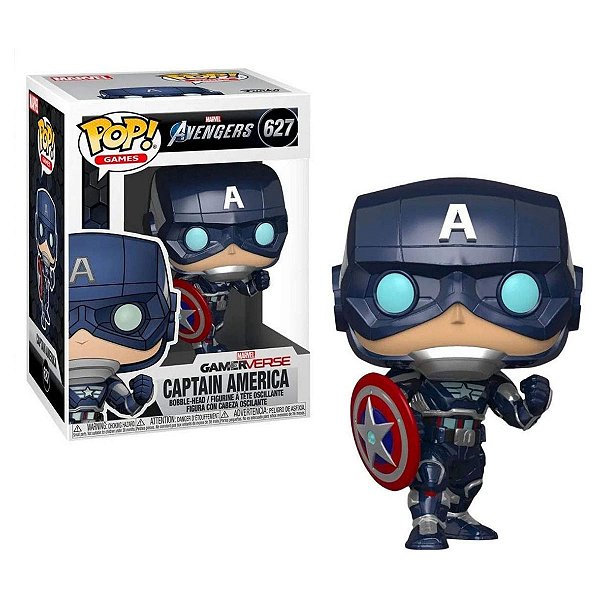 Funko Pop Marvel Avengers 627 Captain America Tech Suit