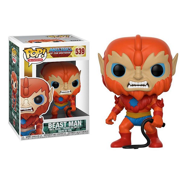 Funko Pop Masters of the Universe 539 Beast Man Homem Fera