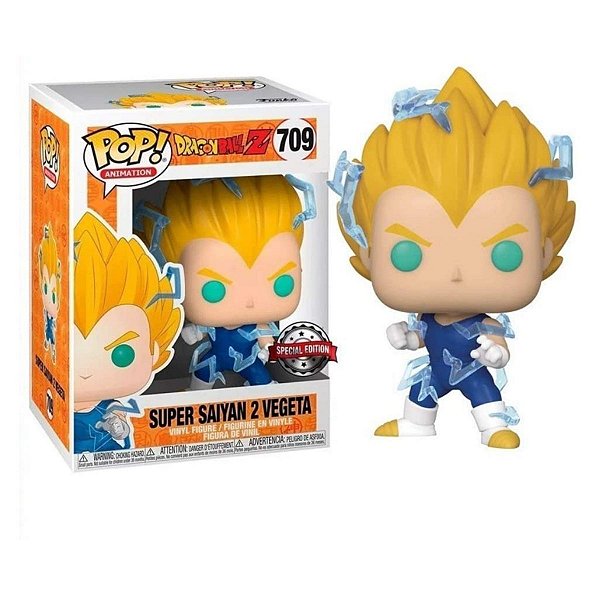 Funko Pop Dragon Ball Z 709 Super Saiyan 2 Vegeta Exclusive