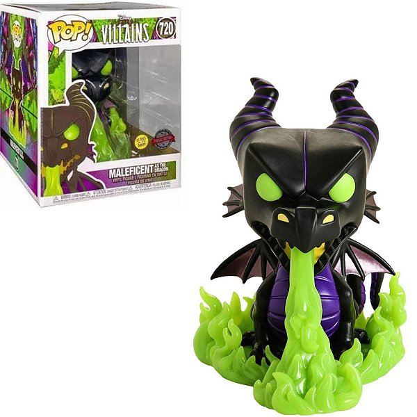 Funko Pop Disney Villains 720 Maleficent as the Dragon GITD Special