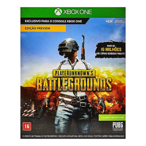 Jogo Playerunknown's Battlegrounds - Xbox One - Pubg Corporation