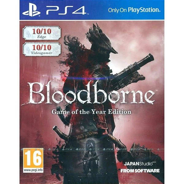 Jogo Bloodborne Game Of The Year Edition - Playstation 4 - Sieb