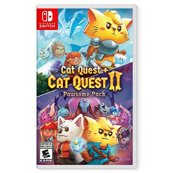 Jogo Cat Quest + Cat Quest 2 Pack - Playstation 4 - Pqube