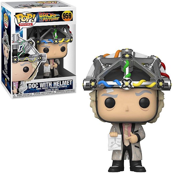 Funko Pop Back To The Future 959 Doc With Helmet