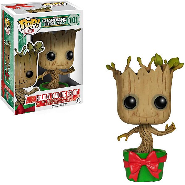Funko Pop Guardians of the Galaxy 101 Holiday Dancing Groot