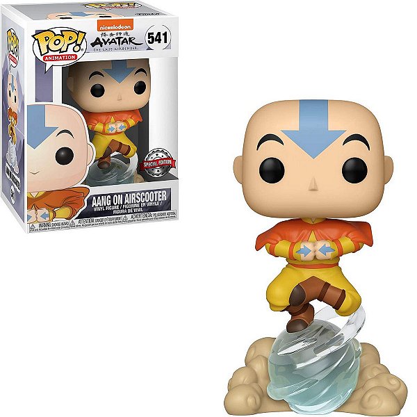 Funko Pop Avatar 541 Aang On Airscooter Special Edition