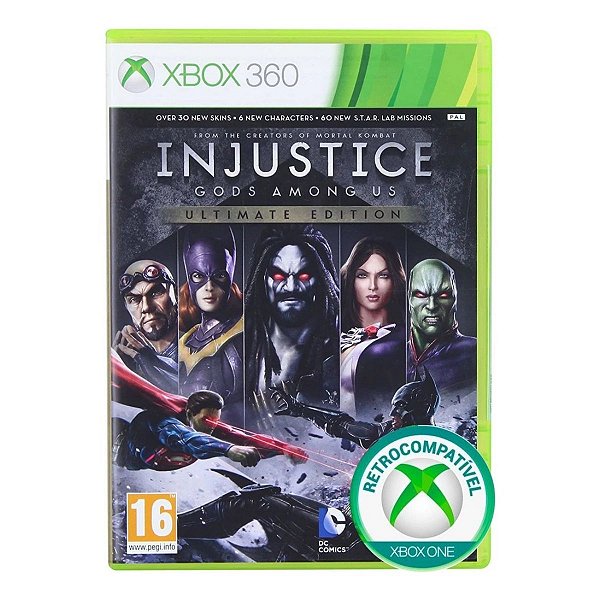 Jogo Injustice Gods Among Us Ultimate Edition - Xbox 360 - Warner Bros Interactive Entertainment