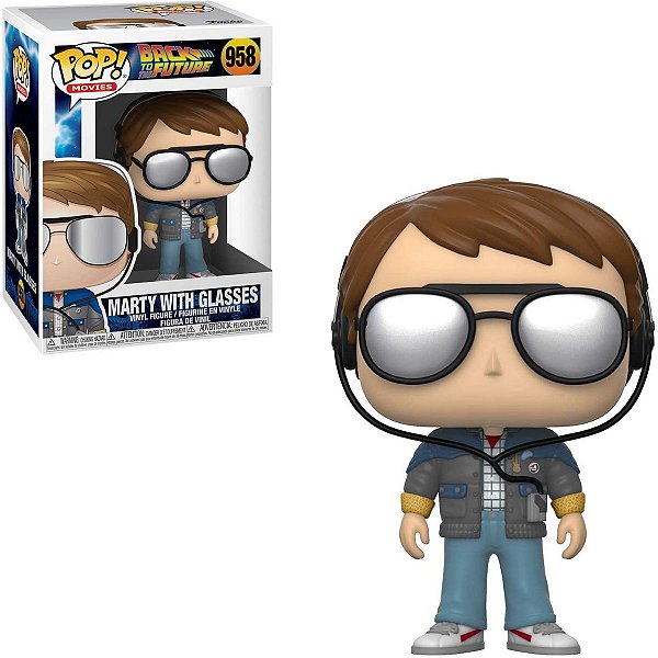 Funko Pop Back The Future 958 Marty With Glasses