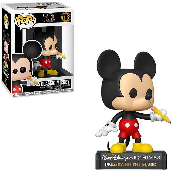 Funko Pop 50th Walt Disney Archives 798 Classic Mickey