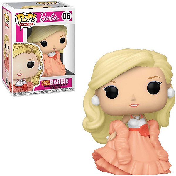 Funko Pop Retrô Toys 06 Barbie Peaches 'n Cream