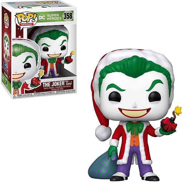 Funko Pop DC Heroes 358 Holiday The Joker