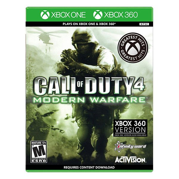 Call of Duty 4 Modern Warfare - Xbox One / Xbox 360