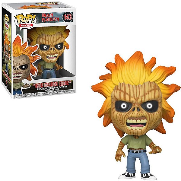 Funko Pop Rocks Iron Maiden 143 Eddie