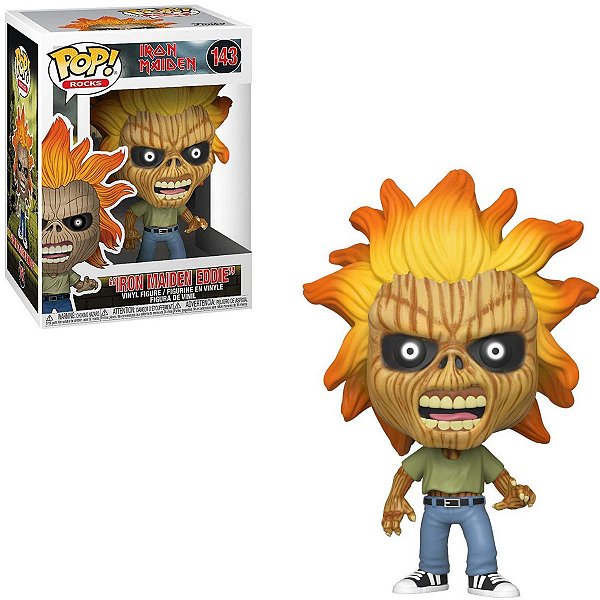 Funko Pop Rocks Iron Maiden 143 Eddie