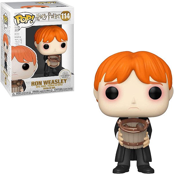 Funko Pop Harry Potter 114 Ron Weasley Puking Slugs w/ Bucket