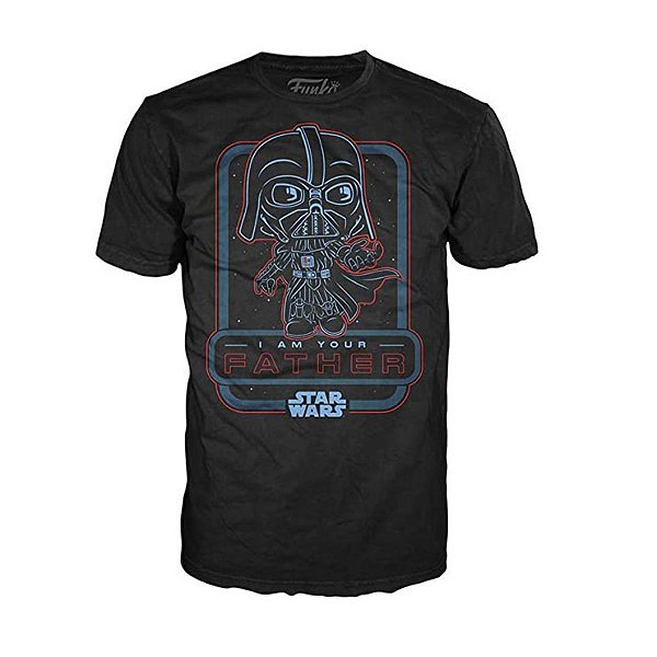 Camiseta Funko Pop Star Wars Darth Vader I Am Your Father - G