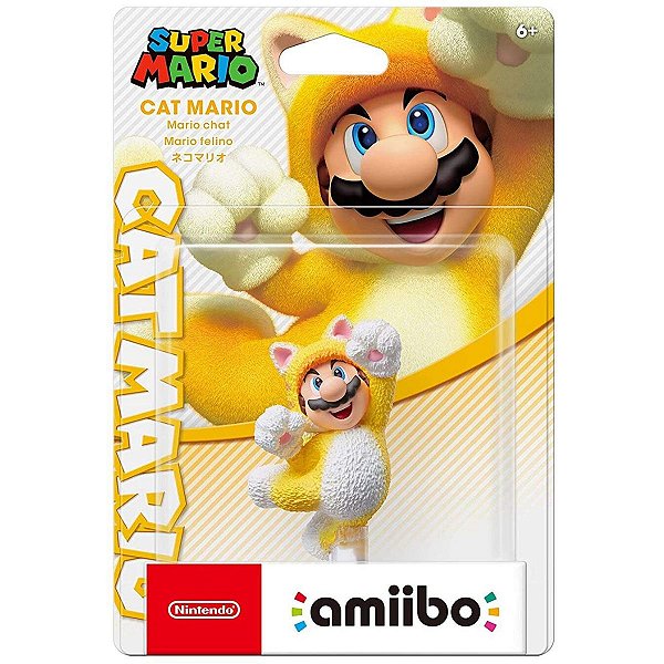 Amiibo Cat Mario Super Mario Series - Switch 3Ds Wii U