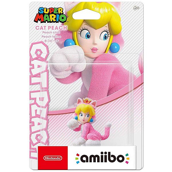 Amiibo Peach Super Mario - Game Games - Loja de Games Online