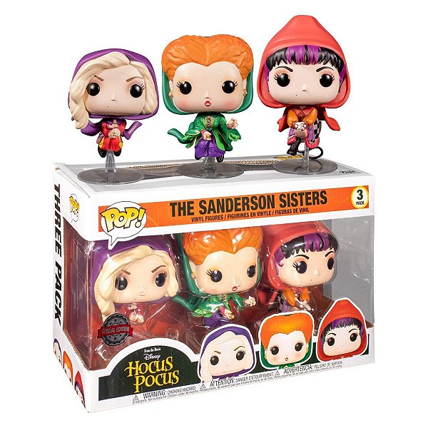 Funko Pop Hocus Pocus The Sanderson Sisters 3pk Special Edition