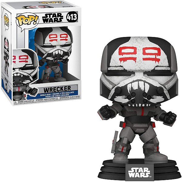 Funko Pop Star Wars Clone Wars 413 Wrecker