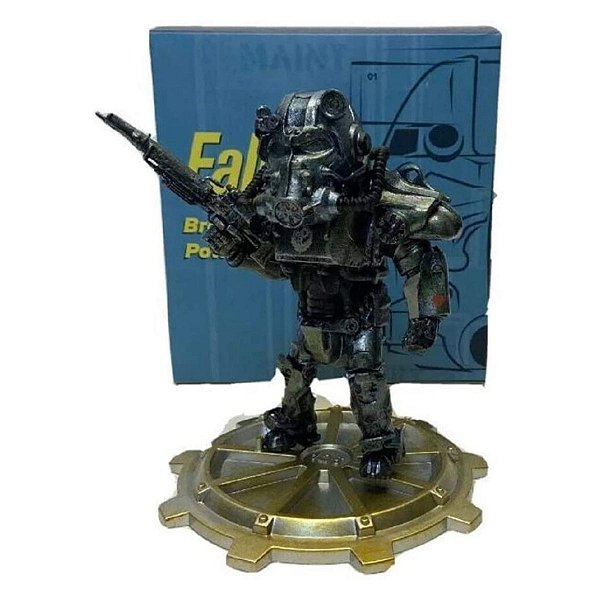 Fallout Brotherhood of Steel Power Armor Figure Loot Crate Exclusive