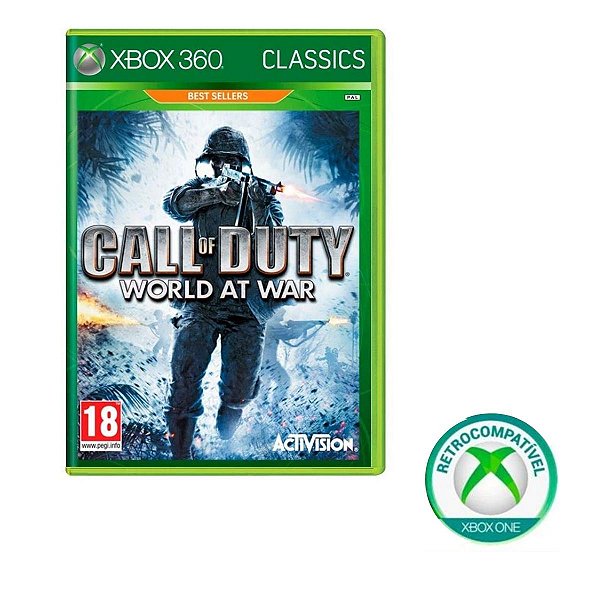 Call of Duty World at War - Xbox 360 / Xbox One - Game Games - Loja de  Games Online