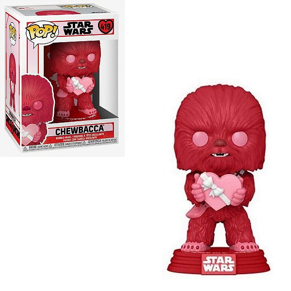 Funko Pop Star Wars 419 Chewbacca Valentines Day