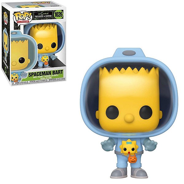 Funko Pop The Simpsons 1026 Spaceman Bart w/ Maggie