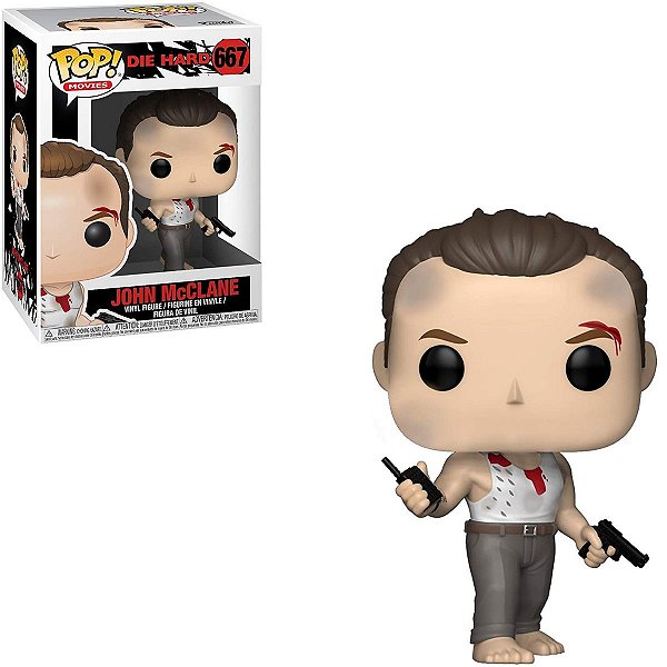 Funko Pop Die Hard 667 John McClane Duro De Matar