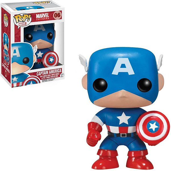 Funko Pop Marvel 06 Captain America Classic