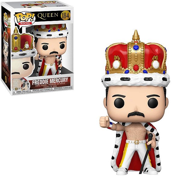 Funko Pop Queen 184 Freddy Mercury King Live Aid