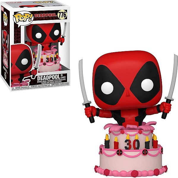 Funko Pop Deadpool 776 Deadpool In Cake 30th