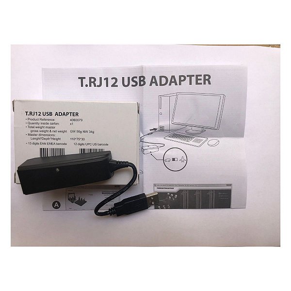 Thrustmaster Adaptador TR J12 USB - PS4, XBOX Series X/S, One, PC