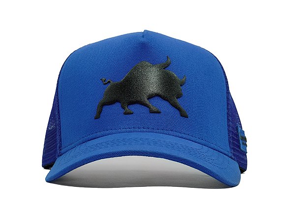 Boné Trucker Azul Royal Barcelona Design