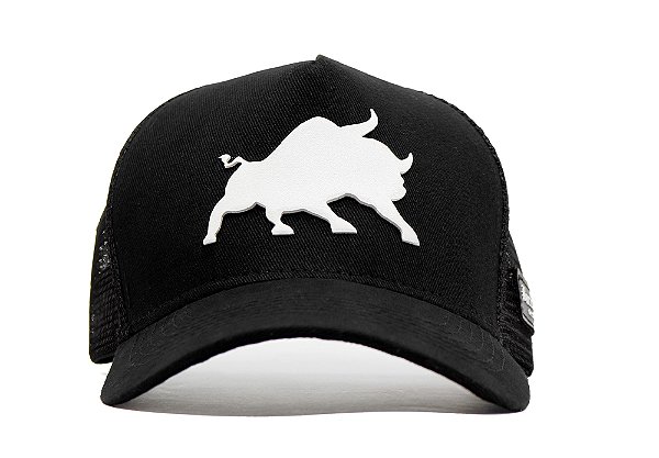 Boné Trucker Preto Barcelona Design