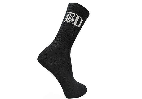 Meia Preta Cano Alto BD Barcelona Design