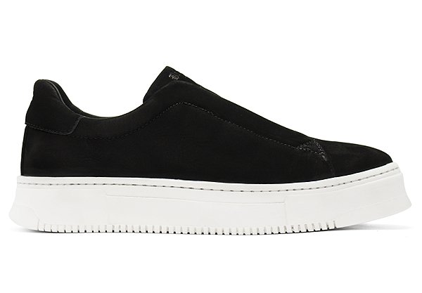 Tênis Casual Couro Preto Nobuck Barcelona Design | Easy Bull
