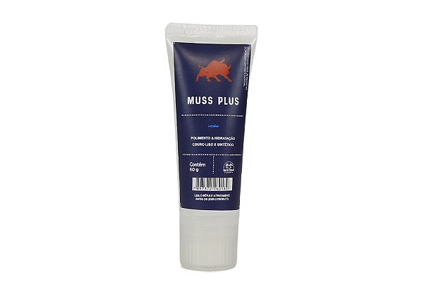 Renovador E Hidratante De Couro Muss Plus Incolor 60g Barcelona Design