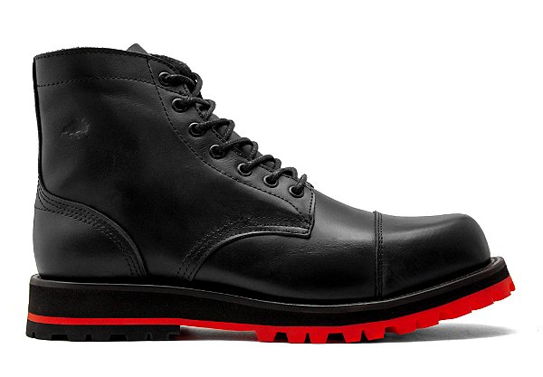 Bota em Couro Preto | Iron Bull