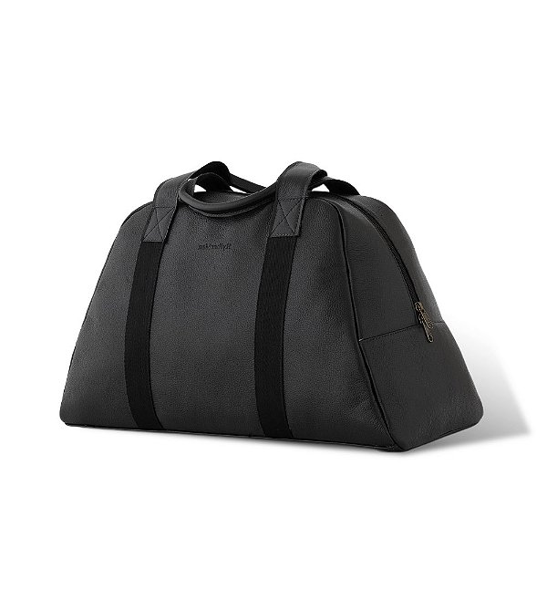 Mala de Mão Trapezo em Couro Legítimo para Viagem Bordo