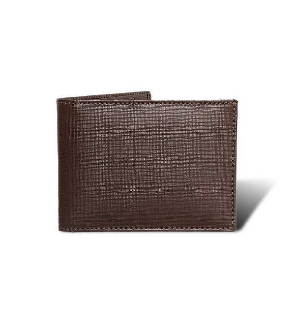 Carteira Slim Masculina Pequena em Couro Legítimo