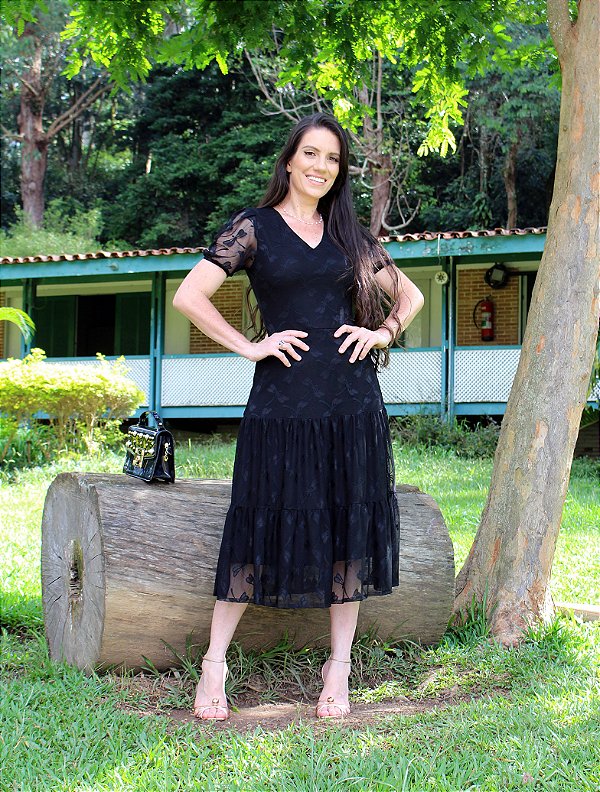 Vestido Tule Libélula