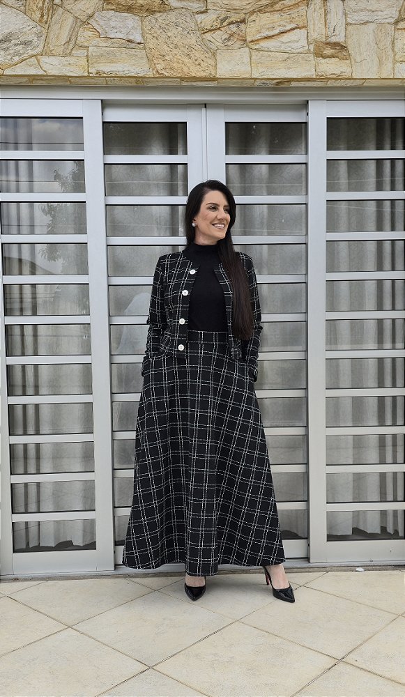Casaqueto Xadrez Grid